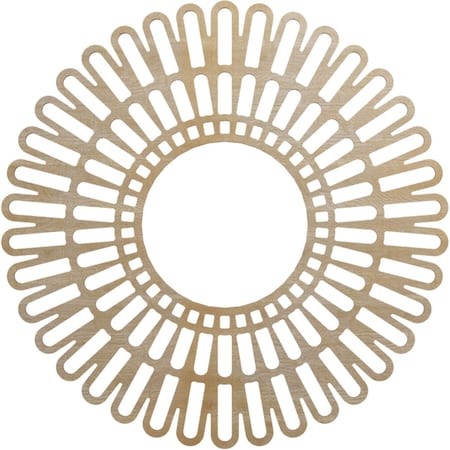 Ekena Millwork Cornelius Wood Fretwork Pierced Ceiling Medallion, Hickory, 30"OD x 11 1/8"ID x 3/8"T CMWP30X0375CRHI